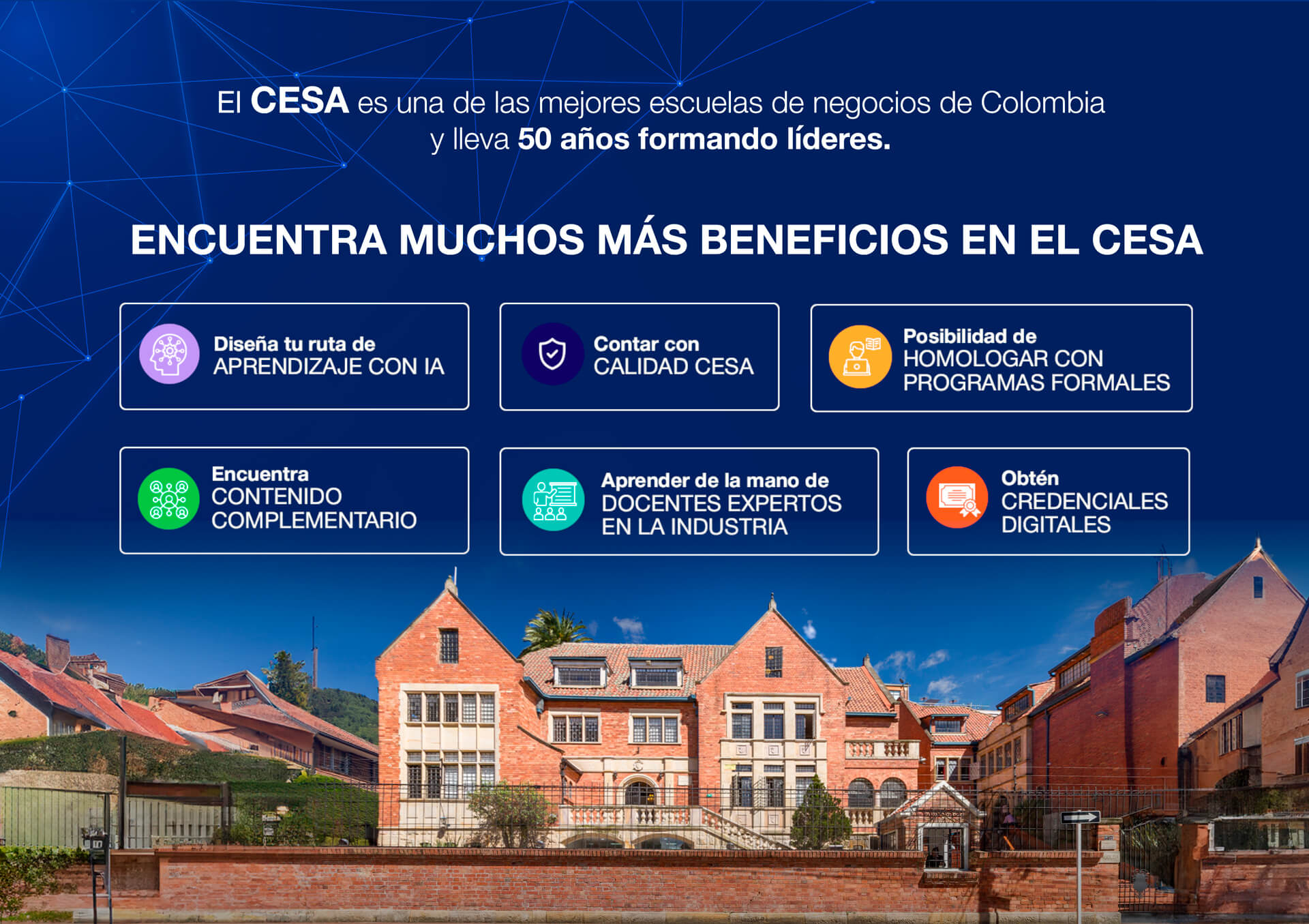 Razones para estudiar en el CESA